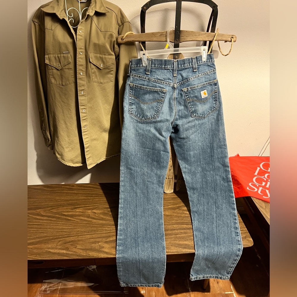 Carhartt denim jeans size 32x34L